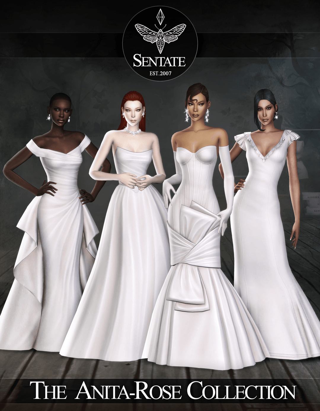 Коллекция садебных платьев The Anita-Rose Collection